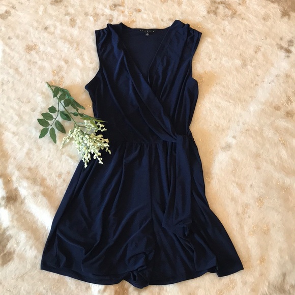 Tiana B. Dresses & Skirts - Classy Navy Romper
